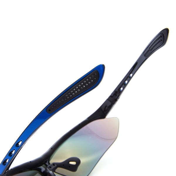 Adamant AirDynamic Polarized Active Wear 5-in-1 Sport Sunglasses