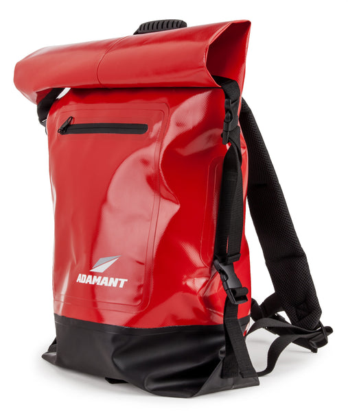 Adamant - X-Core Waterproof Dry Bag Backpack, Red